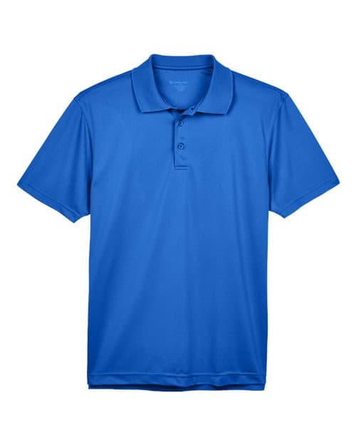 Harriton Men's Polyester Jersey Polo