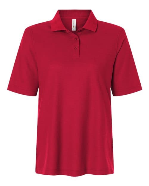 Harriton Women's Maverick CVC Pique Polo