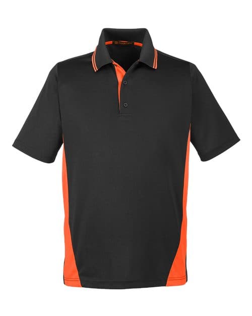 Harriton Men's Flash Snag Protection Plus IL Colorblock Polo