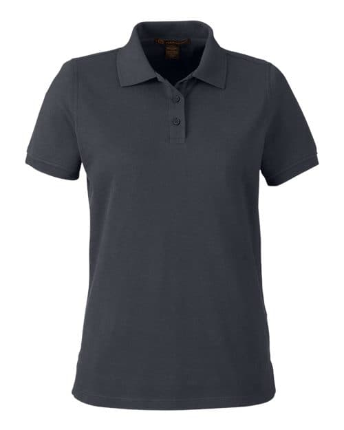 Harriton Women's Valiant Cotton Snag Protect Polo