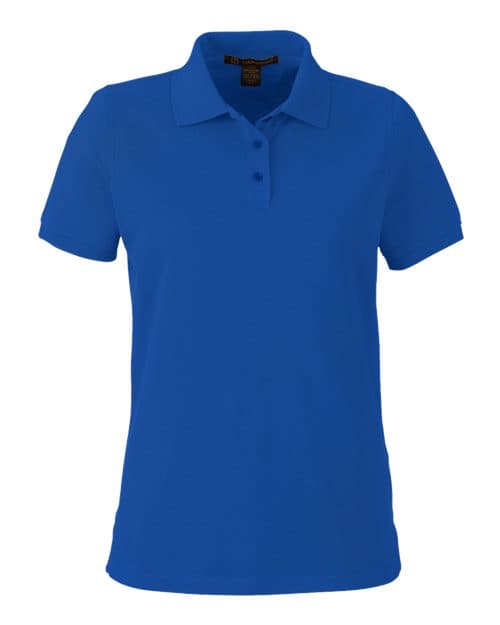 Harriton Women's Valiant Cotton Snag Protect Polo