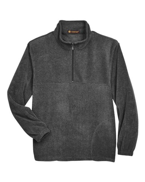 Harriton Men's Fleece Quarter-Zip Pullover