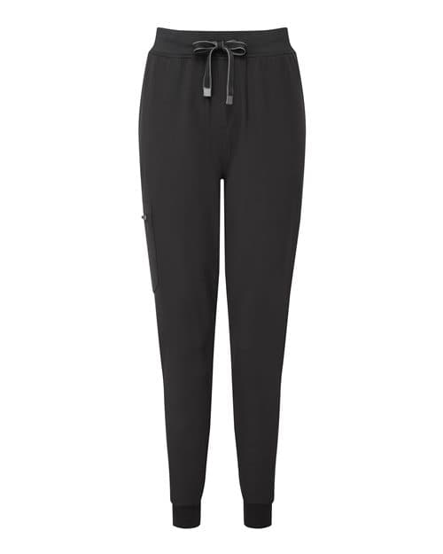 Onna Women's Energized Stretch Jogger Scrub Pants in Black