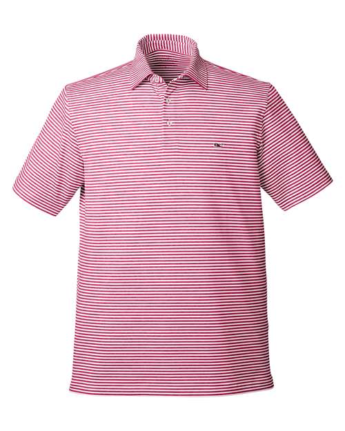 vineyard vines Men's Heathered Winstead Sankaty Polo