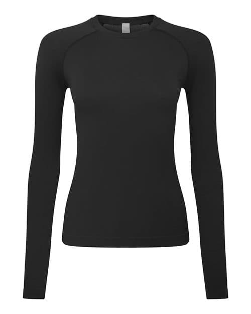 Onna Women's Unstoppable Long Sleeve Fresh Underscrub Base Layer T-Shirt in Black