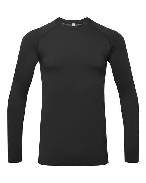 Onna Men's Unstoppable Fresh Long Sleeve Underscrub Base Layer T-Shirt in Black