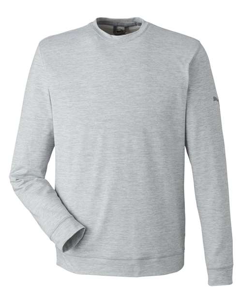 Puma Golf Men's Cloudspun Crewneck Sweatshirt in High Rise