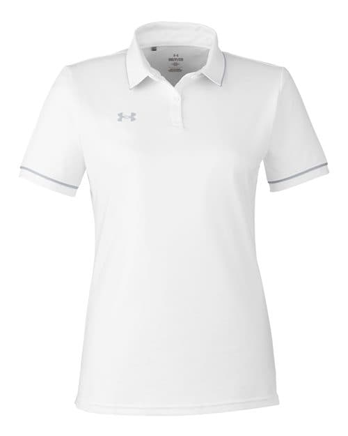 Under Armour Women's Tipped Teams Performance Polo