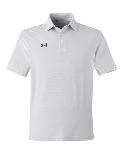 Under Armour Men's Destin Drive "UA Playoff Team Stripe" Performance Polo