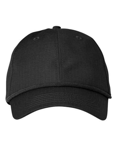 Big Accessories Lariat Cap in Black/ Black Rope