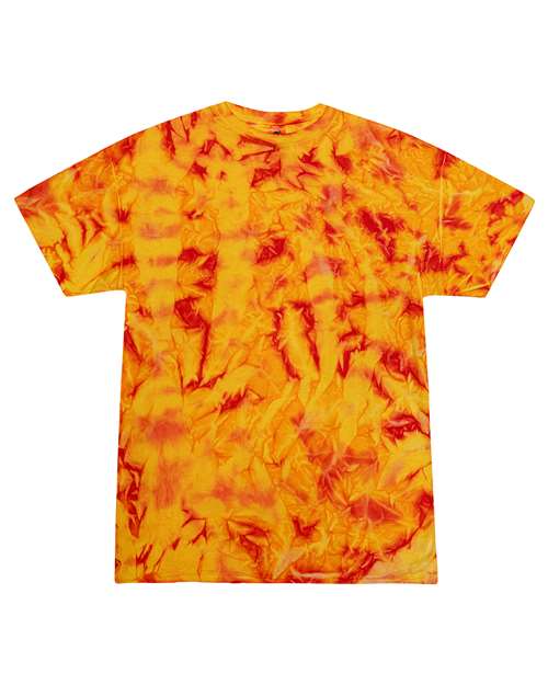 Colortone Unisex Multi-Color Tie-Dyed T-Shirt in Aurora
