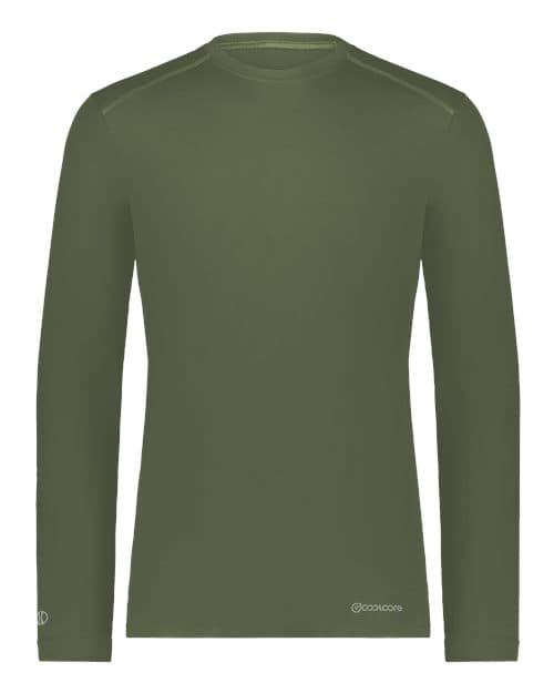 Holloway Unisex Essential Long Sleeve T-Shirt Powered By Coolcore