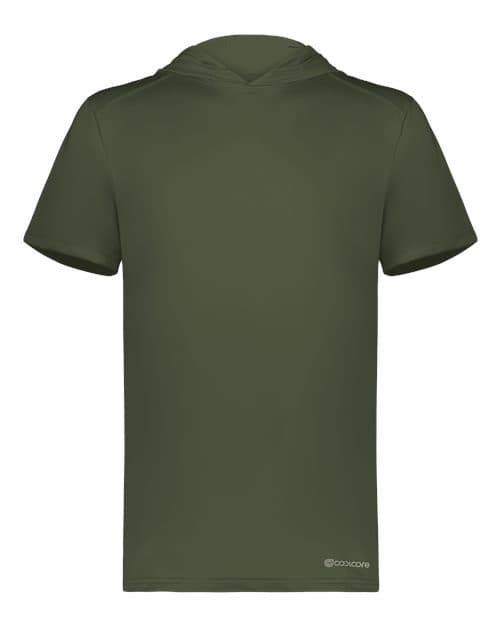 Holloway Men's Hooded T-Shirt Powered by Coolcore