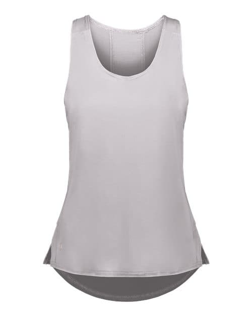 Holloway Women's Coolcore Tank in Athletic Grey