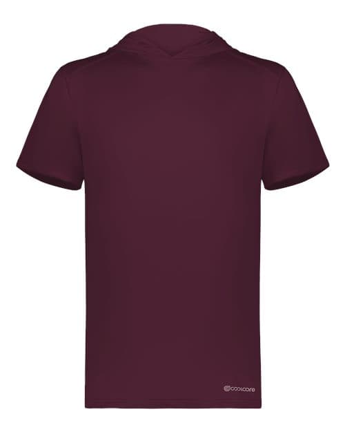 Holloway Men's Hooded T-Shirt Powered by Coolcore