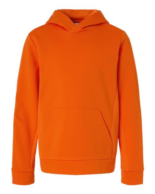 Team 365 Youth Squad Hooded Tech Fleece Pullover