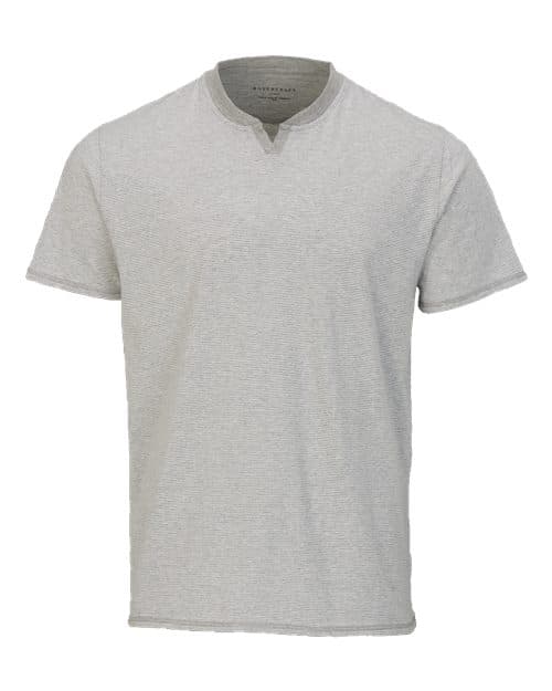 Boxercraft Men's Striped V-Notch T-Shirt