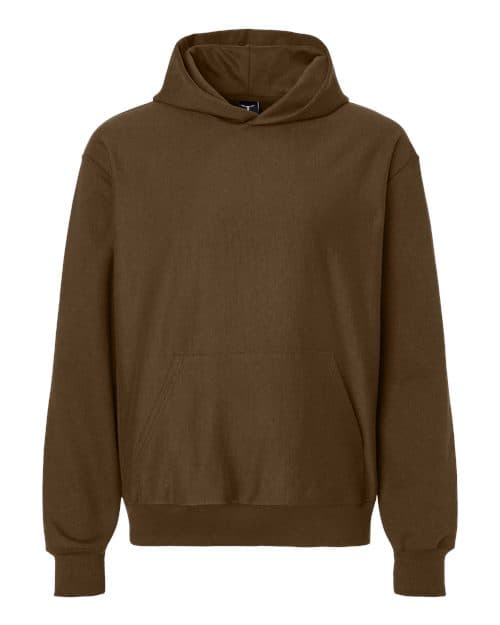 Hanes Unisex Beefy® Sweats Premium Heavyweight Hooded Sweatshirt in Army Brown