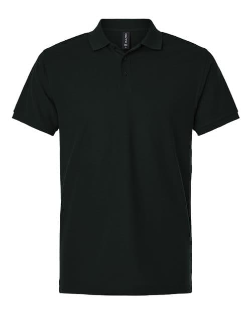 AllPro Men's Tall Pique Polo in Black