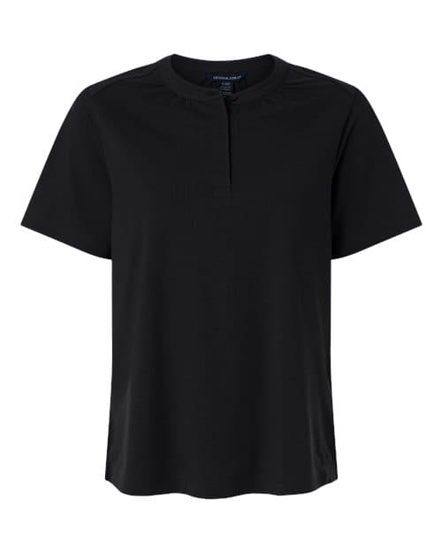 Devon & Jones Women's Seaton Pebble Textured Polo