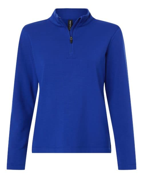 AllPro Women's Stretch Quarter-Zip Fleece Pullover