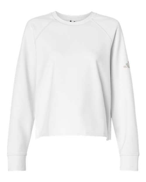 Adidas Women's Beyond Side-Snap Crewneck Sweatshirt