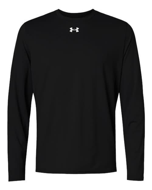 Under Armour Men's Team Vanish Long Sleeve T-Shirt in Black/ White