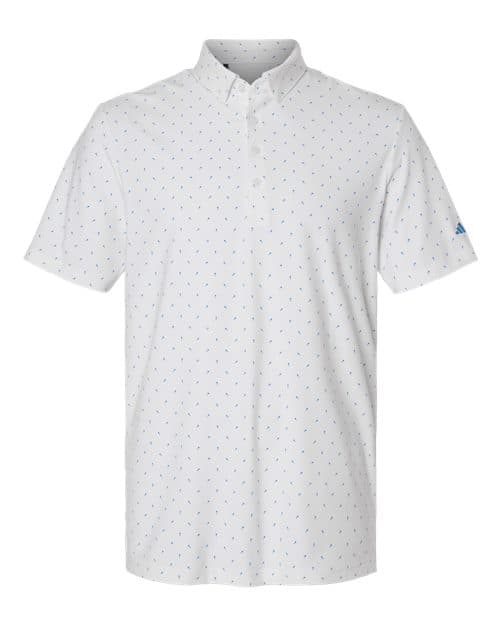 Adidas Men's Ultimate365 Micro Print Polo