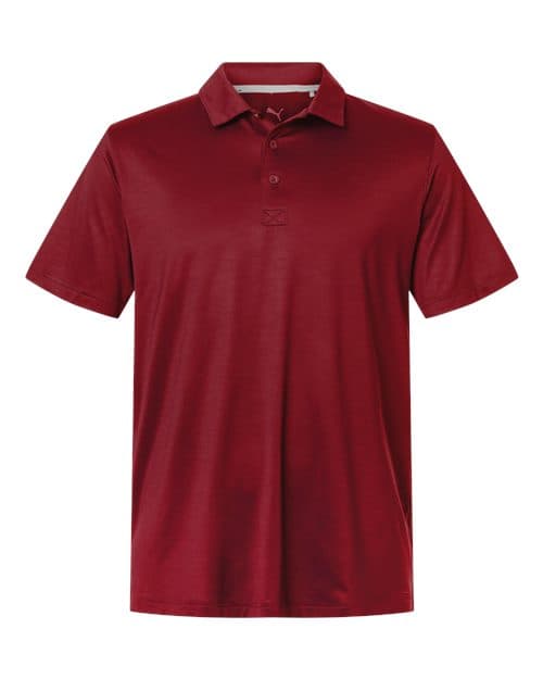 Puma Golf Men's Icon Polo 2.0 in Dark Crimson