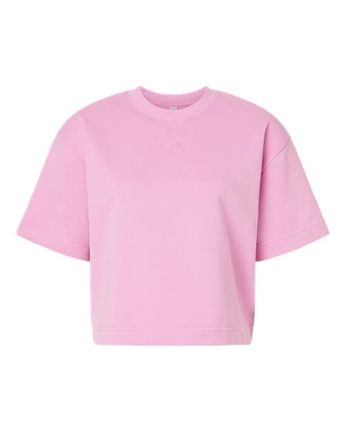 American Apparel Women's French Terry Mid-Length Boxy Top