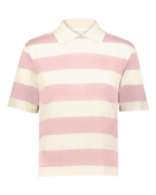Holloway Women's Prep Street Rugby Crop T-Shirt