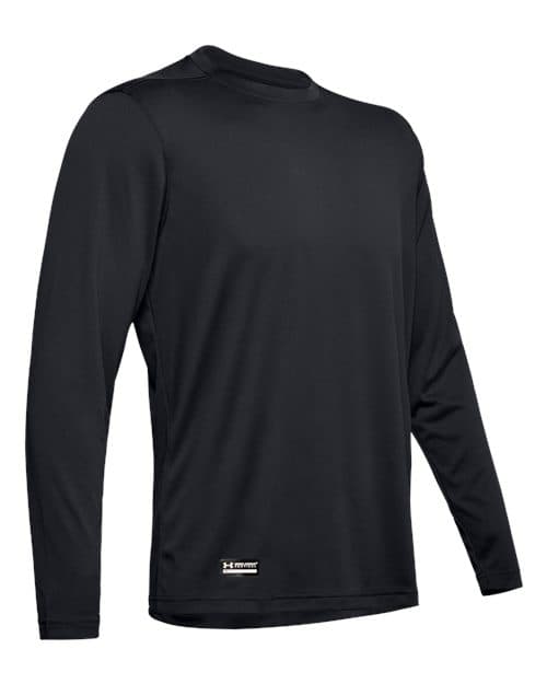 Under Armour Men's Tactical Tech Long Sleeve T-Shirt in Black