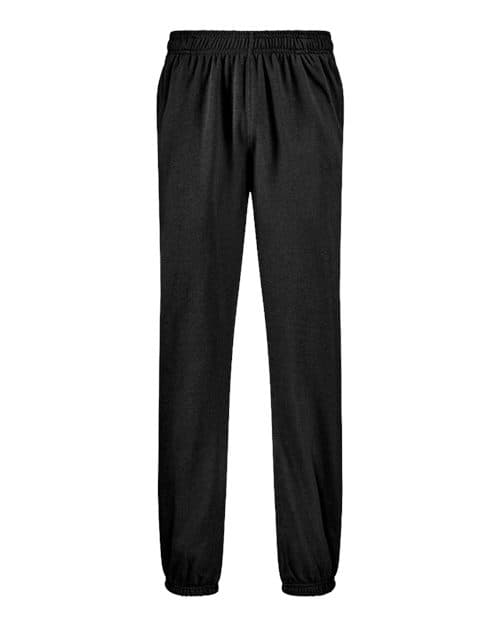 J. America Unisex BTB Fleece Sweatpants in Black