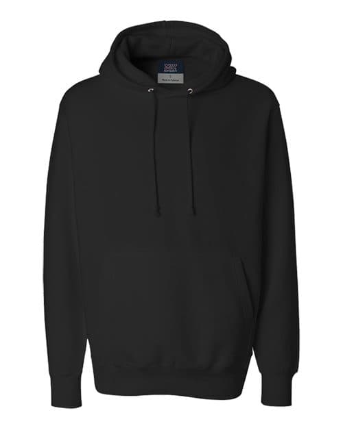 MV Sport Unisex Pro Weave® Hooded Sweatshirt in Black