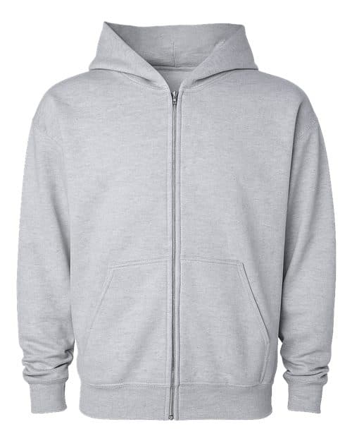 Independent Trading Co. Unisex Mainstreet Heavyweight Full-Zip Hooded Sweatshirt