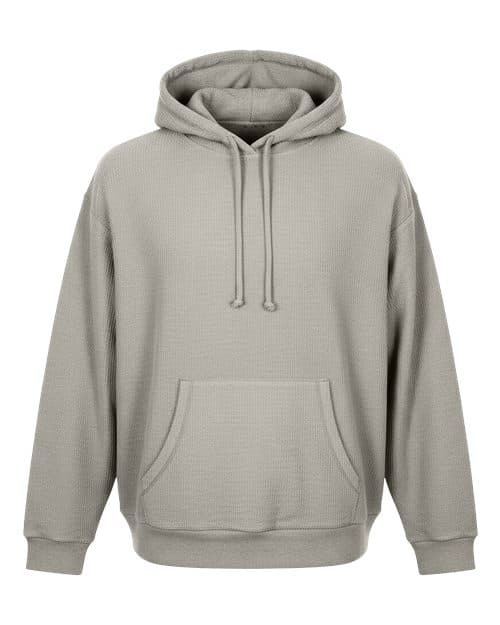 Boxercraft Unisex Corded Pullover Hooded Sweatshirt