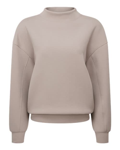 TriDri Women's Luxe Mock Neck Sweatshirt