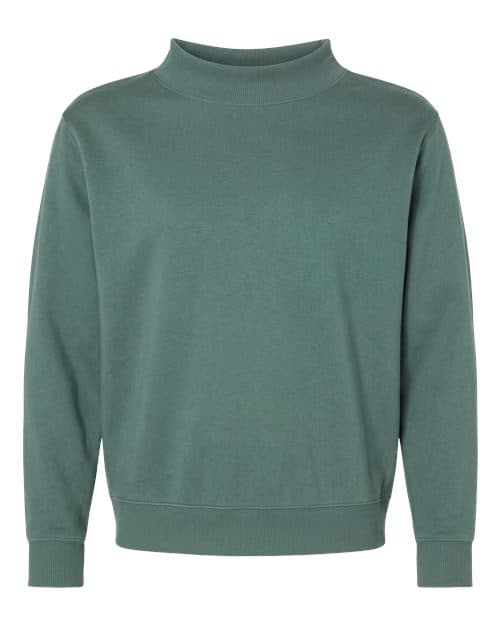 Live & Tell by LAT Unisex Mock Neck Fleece Sweatshirt