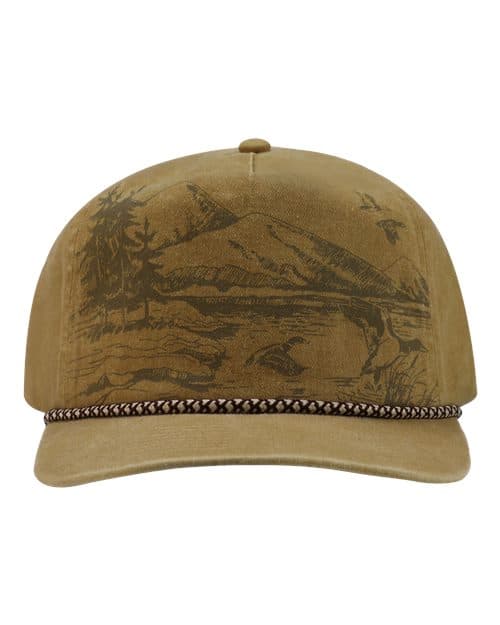 DRI DUCK Mallard Nature Scene Cap