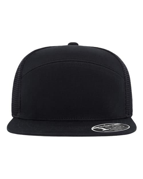 Flexfit 110® Mesh Arch Cap in Black