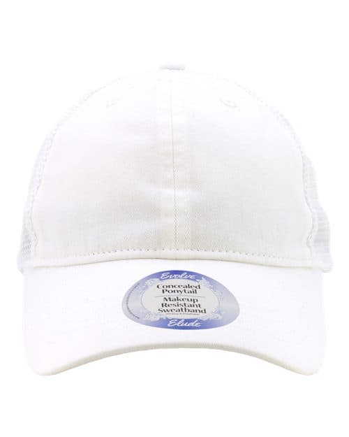 Infinity Her Women's Peached Twill Mesh Back Cap