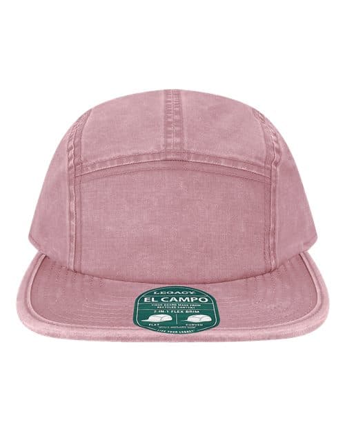 LEGACY El Campo Five-Panel Camper Hat in Dusty Rose