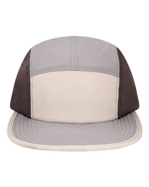 LOCALE Switchback Packable Camper Hat in Ash Greys