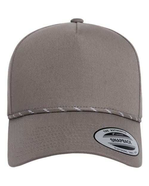 YP Classics Retro Cotton Blend Five-Panel Rope Cap