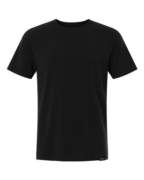 Legends Men's Aviation Split Hem T-Shirt in Black