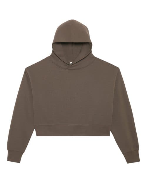 Lane Seven Women's Relaxed Cropped Hoodie Sweatshirt