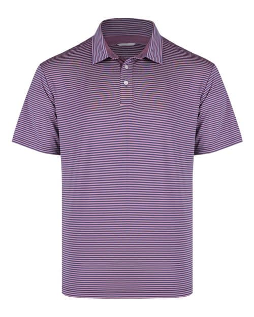 Swannies Men's Smith Striped Polo in Blue Horizon