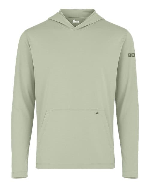 Berne Apparel Men's UPF Hooded Long Sleeve T-Shirt