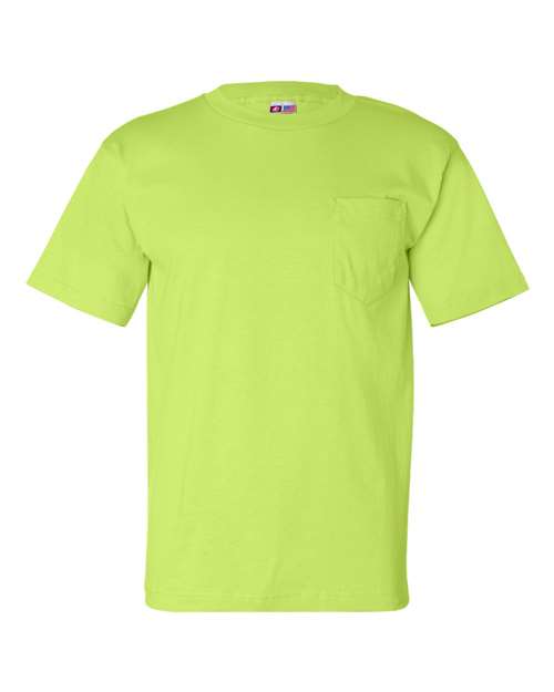 Bayside Unisex USA-Made Pocket T-Shirt