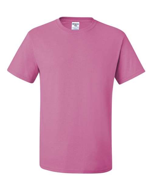 JERZEES Unisex Dri-Power® 50/50 T-Shirt in Azalea